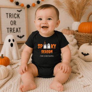Spooky Season - erstes Halloween-Outfit Baby Strampler