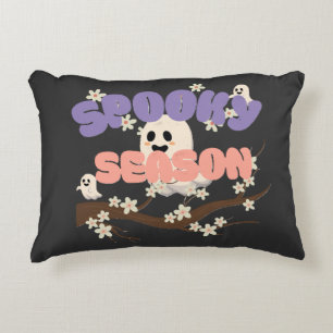 Spooky Season Geist Halloween Akzent Throw Kissen