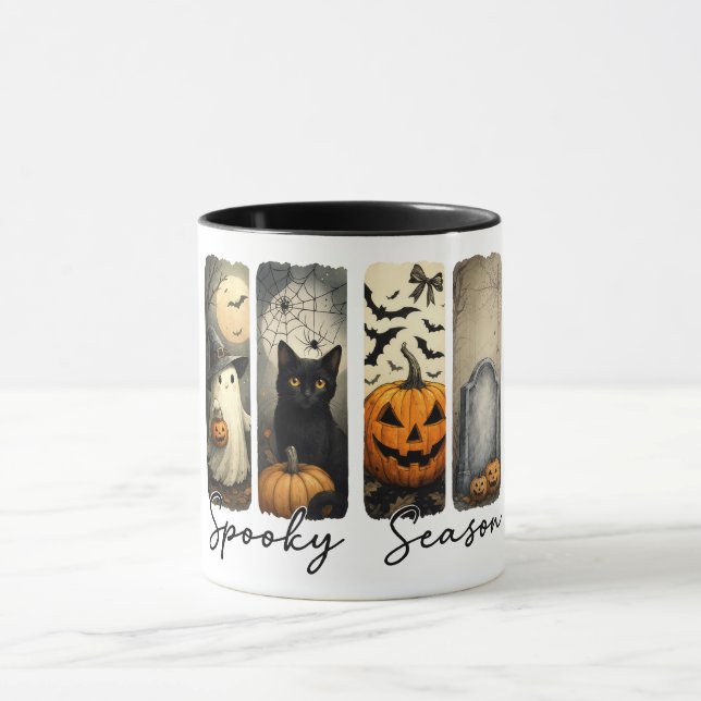 Spooky Season- Gespenster, Pumpkins & Cosy Frights Tasse (Zentrum)