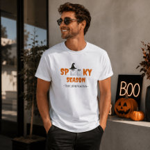 Spooky Season Ghost Shirt - Funny Halloween T-Shir