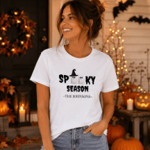 Spooky Season Ghost Shirt - Funny Halloween T-Shir