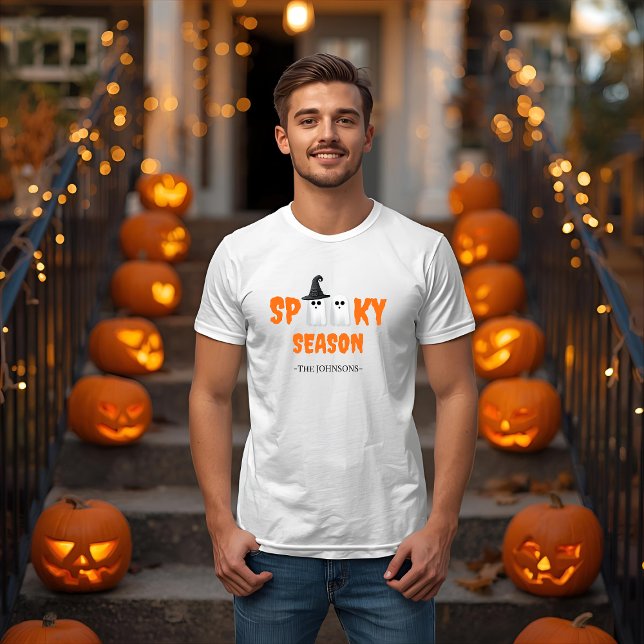 Spooky Season Ghost Shirt - Funny Halloween T-Shir (Von Creator hochgeladen)