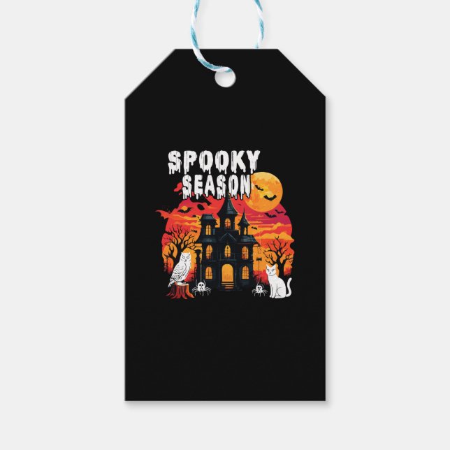 Spooky Season Halloween (2) Geschenkanhänger (Vorderseite)