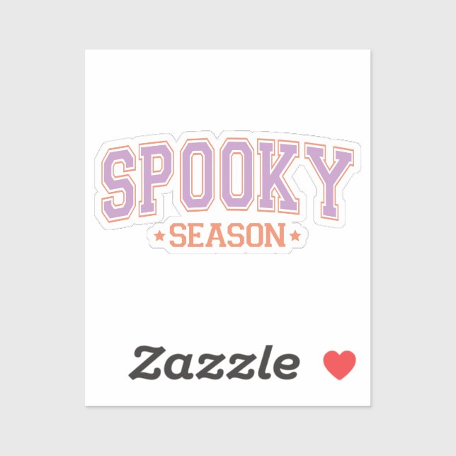 Spooky Season Halloween Aufkleber (Blatt)