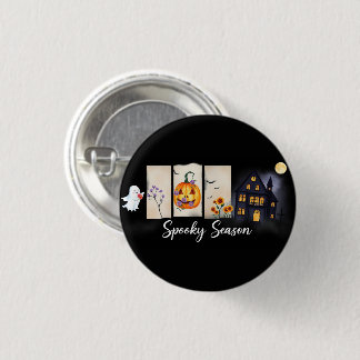 Spooky Season Halloween Button