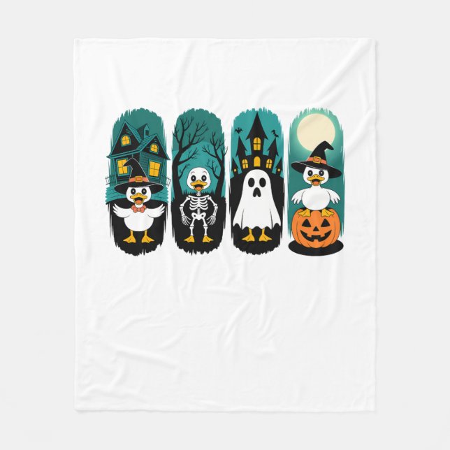 Spooky Season Halloween Fleecedecke (Vorderseite)