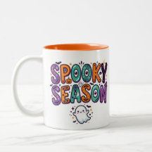Spooky Season Halloween Geist Fledermäuse Süßigkei