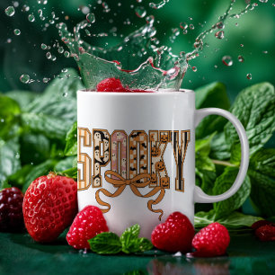 Spooky Season Halloween Ghosts Pumpkin Design Kaffeetasse