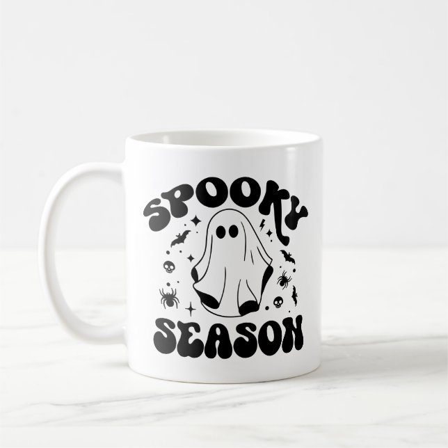 Spooky Season Halloween Kaffeetasse (Links)