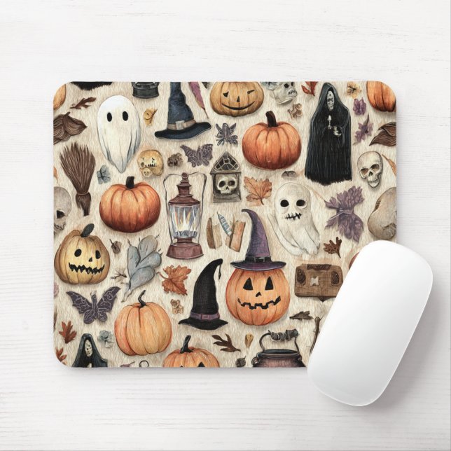 Spooky Season - Halloween Mousepad (Mit Mouse)