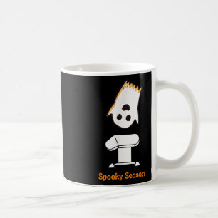 Spooky Season Halloween Niedlich Ghost Gymnast Vau Kaffeetasse