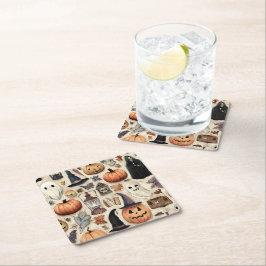 Spooky Season - Halloween Paper Untersetzer