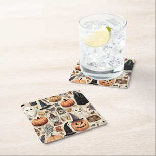 Spooky Season - Halloween Paper Untersetzer