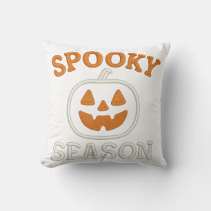 Spooky Season Halloween Pumpkin Patch Kissen