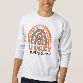 Spooky Season Halloween Rainbow Fall Sweatshirt
