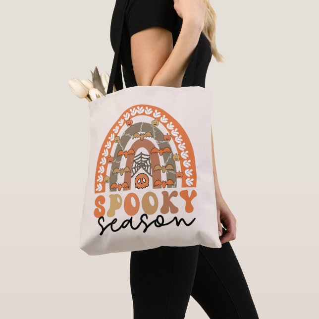 Spooky Season Halloween Rainbow Fall Tasche (Von Nahem)