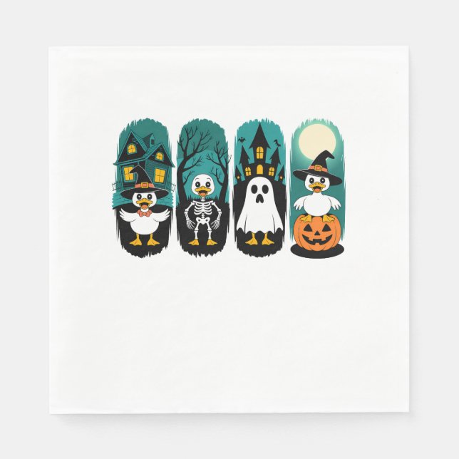 Spooky Season Halloween Serviette (Vorderseite)
