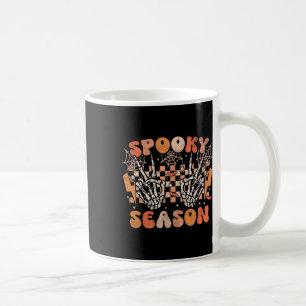 Spooky Season Halloween Skeleton Kostüm Retro Gro Kaffeetasse