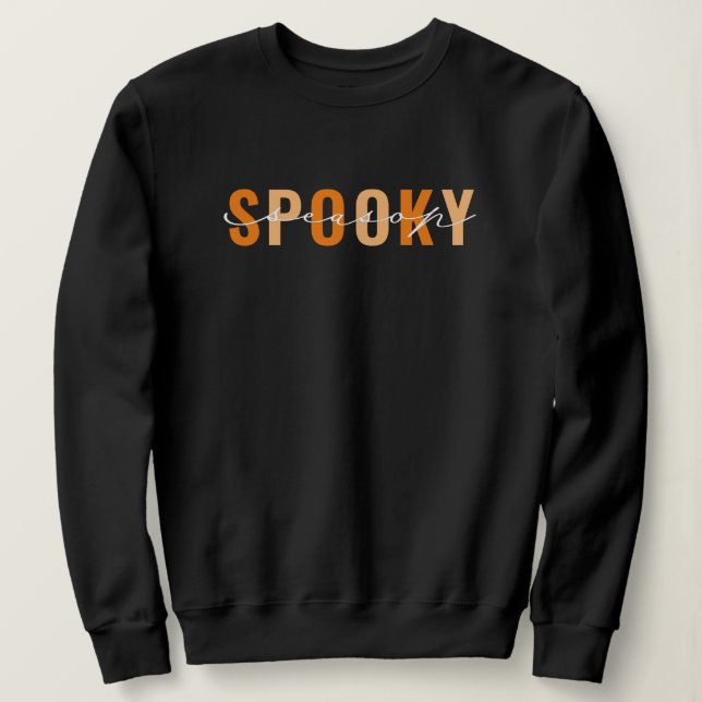 Spooky Season Halloween Sweatshirt (Design vorne)