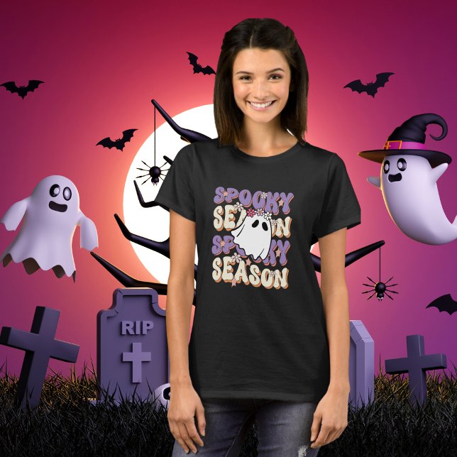 Spooky Season Halloween T - Shirt (Von Creator hochgeladen)