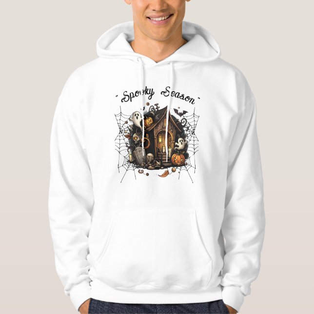 👻 Spooky Season Hoodie 🎃 Spuk Vibes t-Shirt (Vorderseite)