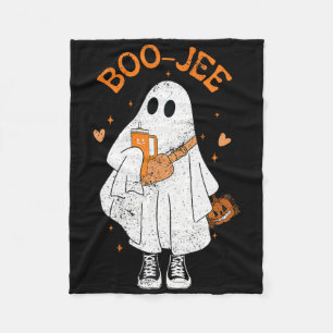Spooky Season Niedlich Ghost Halloween Boujee Boo Fleecedecke