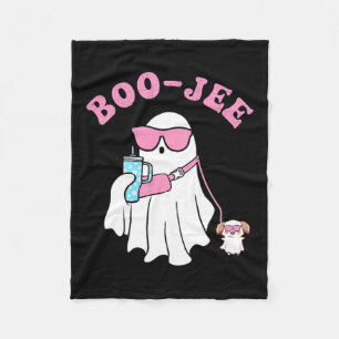 Spooky Season Niedlich Ghost Halloween Kostüm Bouj Fleecedecke