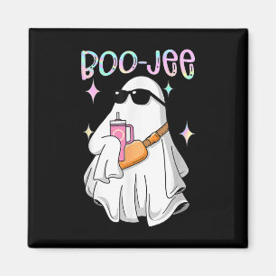 Spooky Season Niedlich Ghost Halloween Kostüm Bouj Magnet