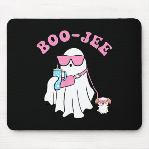 Spooky Season Niedlich Ghost Halloween Kostüm Bouj Mousepad
