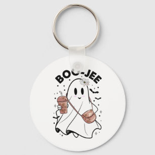 Spooky Season Niedlich Ghost Halloween Kostüm Bouj Schlüsselanhänger