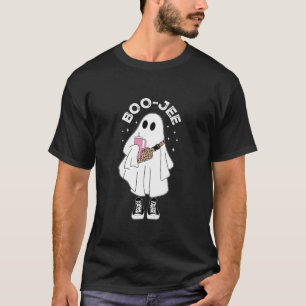 Spooky Season Niedlich Ghost Halloween Kostüm Bouj T-Shirt