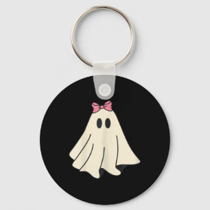 Spooky Season Niedlich Retro Ghost Halloween Kostü Schlüsselanhänger