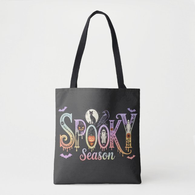 Spooky Season Pastel Gothic Tasche (Vorderseite)