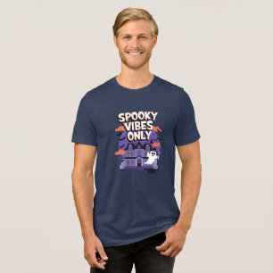 Spooky Season Quotes Tri-Blend Shirt