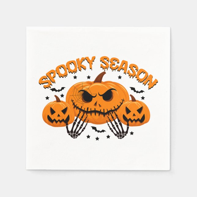 Spooky Season Serviette (Vorderseite)