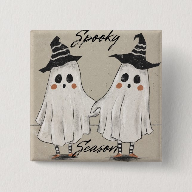 "Spooky Season Squad" Button (Vorderseite)