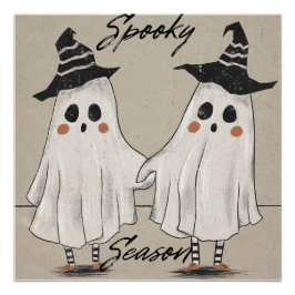 Spooky Season Squad Glossy Poster