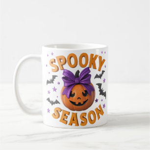 Spooky Season Tasse   Niedlicher und cremefarbener