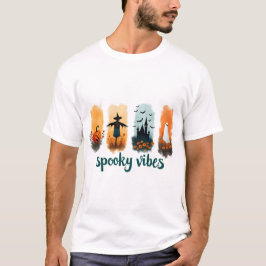 Spooky Season, Vintage Halloween Ghost T-Shirt