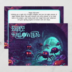 Spooky Sewer Spione Überraschungskarte Einladung