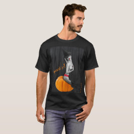 Spooky Sexy Hexenmeister Halloween Pinup Mens Blac T-Shirt