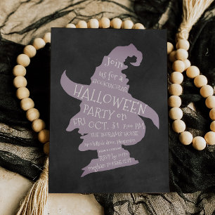 Spooky-Silhouette-Halloween-Party Einladung