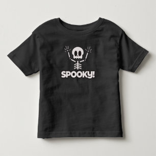 Spooky Skeleton Kleinkind T-shirt