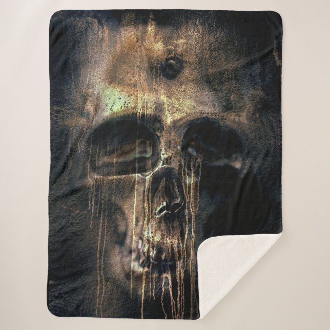 SPOOKY SKULL SHERPADECKE (Vorderseite)