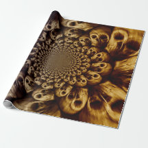 Spooky Skulls Lila Schwarzer Abstrakter Pop Kunst