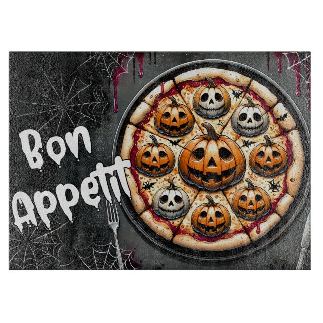 Spooky Slice Kitchen Schneidebrett (Vorderseite)