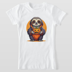 Spooky Sloth Vampire Halloween Niedlich und grusel T-Shirt