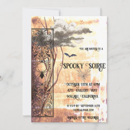 Spooky Soiree Feiertagskarte