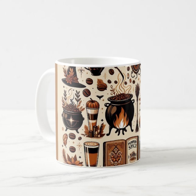 Spooky-Spice-Tasse Kaffeetasse (Vorderseite Links)