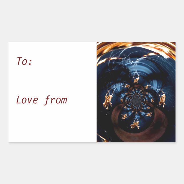 Spooky Spiders Web Custom Rechteckiger Aufkleber (Vorderseite)